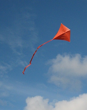 Basic Kite Making - A Hand-Waving Guide To The Plastic Diamond.