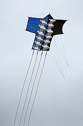 Two Japanese Kites - Traditional Designs Seen Copied In The West